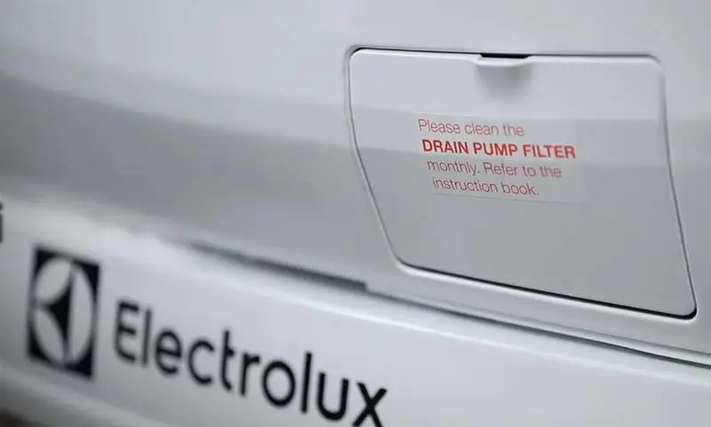 Dấu hiệu để biết lỗi E20 máy giặt Electrolux